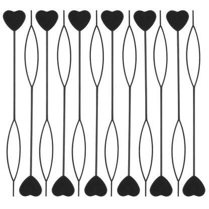 12PCS Hair Beader Tool for Hair Braids, Loading Beads on Hair Braids Beader Tool Quick Automatic Beads Loader Black Hair Bead Maker Threading Applicator Set for Hair Tail Ponytail Styling Maker