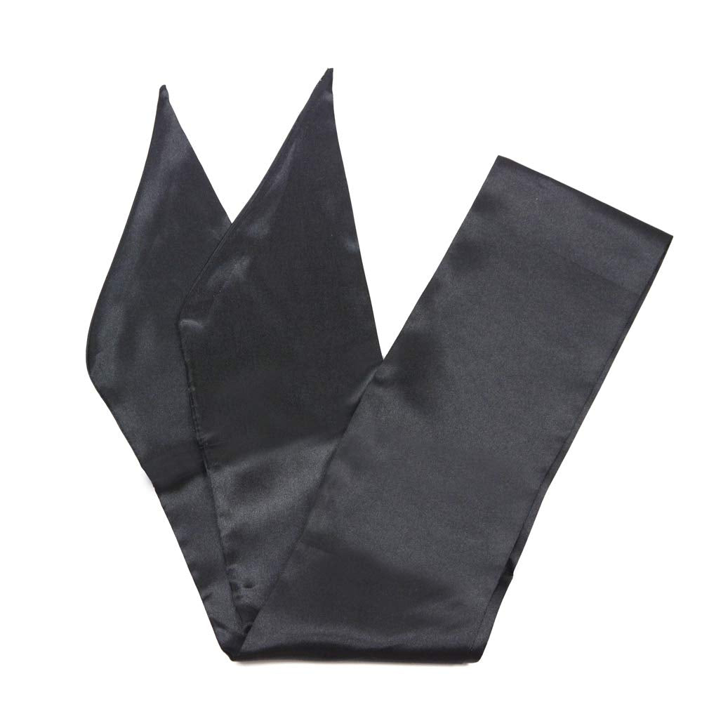 2 Pcs Satin Head Wrap Wig Grip Band Fashion Headbands for Laying Lace Frontal Wigs Satin Scarf for Yoga, Makeup, Facial, Sport (1 Pc Pink, 1 Pc Black)