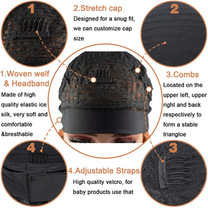 #30 Brown Headband Wig Human Hair Machine Made Curly Wave Headband Wig for Black Women 150% Density None Lace Wig Brazilian Virgin Hair Grade 8A Reddish Brown Headband Wig Human Hair 30 Inch