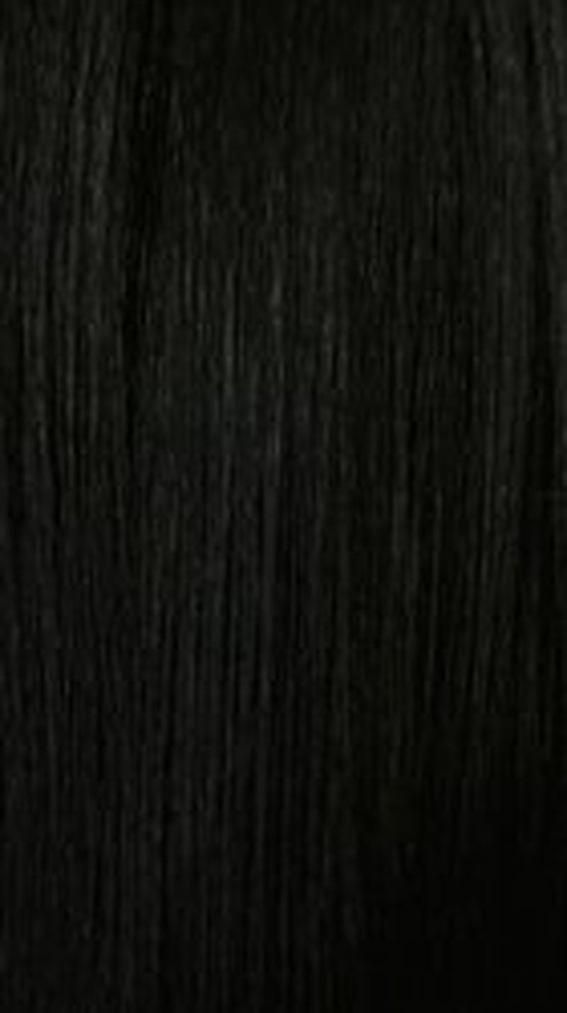 100% Brazilian Human Hair Layered Wavy & Straight Two in One Medium Length Center Part Style Band inside Cap Tightly Secure - HH WET N WAVY TRULY (1)