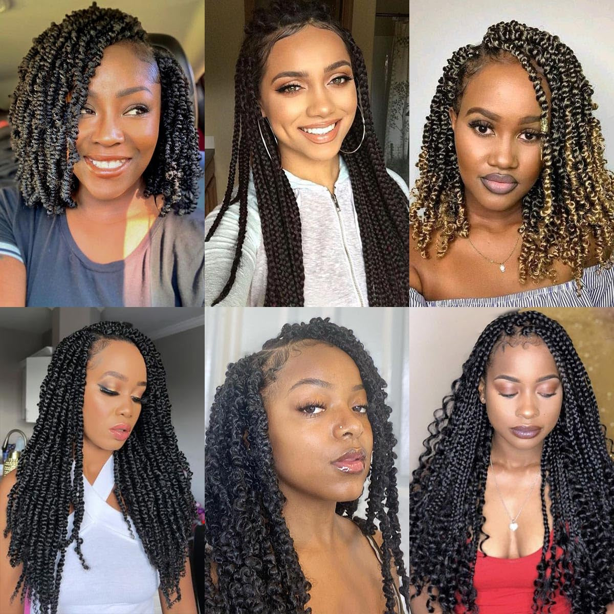 18 Inch Criss Cross Thick Butterfly Locs Wig Full Double Lace Knotless Popcorn Twist Locs Braided Wig for Women 3D Pop Butterfly Loc Twist Braids